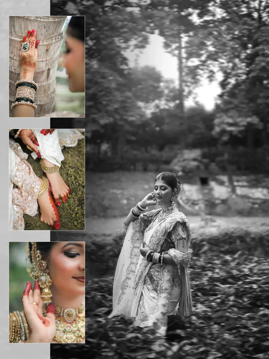 Bridal details: mehendi, bangles aur jewellery ke close-ups